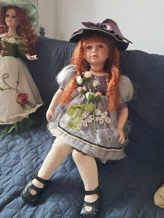 Vand Papusi Antice Păpuși din porțelan – stare buna