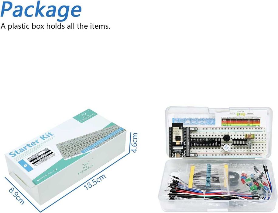 Комплект за ESP32-WROVER двуядрен 32-битов микропроцесор ,камера и др.