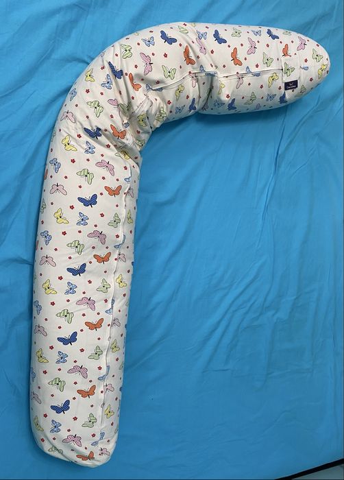 Възглавница за бременност и кърмене със спелта