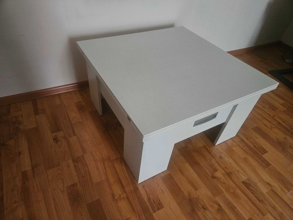 Masă extensibilă 3 în 1 | Măsuță cafea, birou și masă dining | Ca nouă