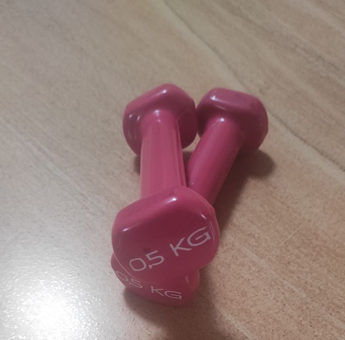Gantere roz 0,5 kg