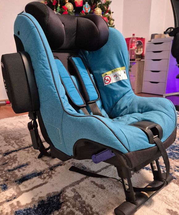 Scaun auto Axkid Minikid 2 - Rear Facing, Albastru, 0-25 kg