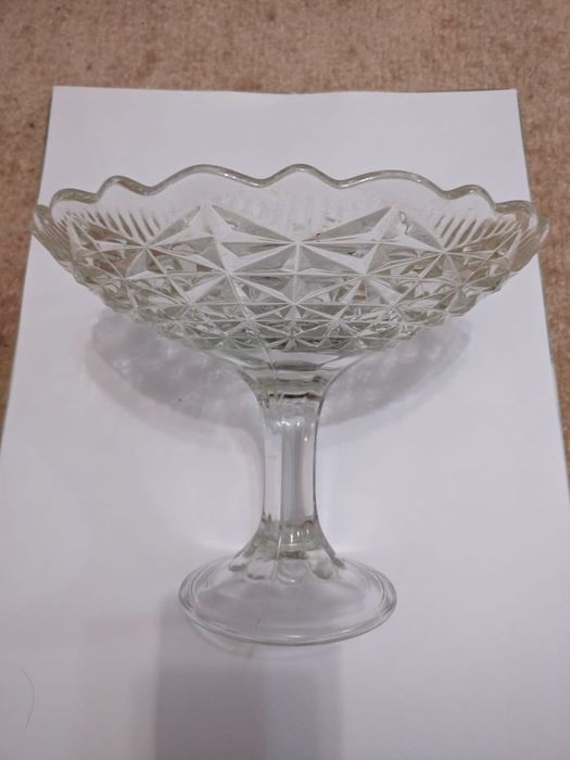 Стеклянная советская посуда