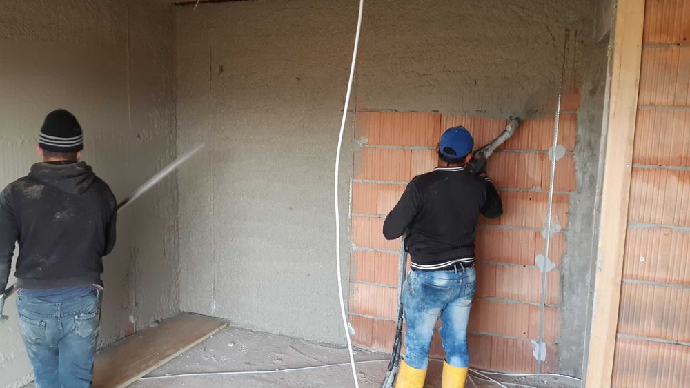 Tencuieli mecanizate - tencuit mecanizat SIBIU