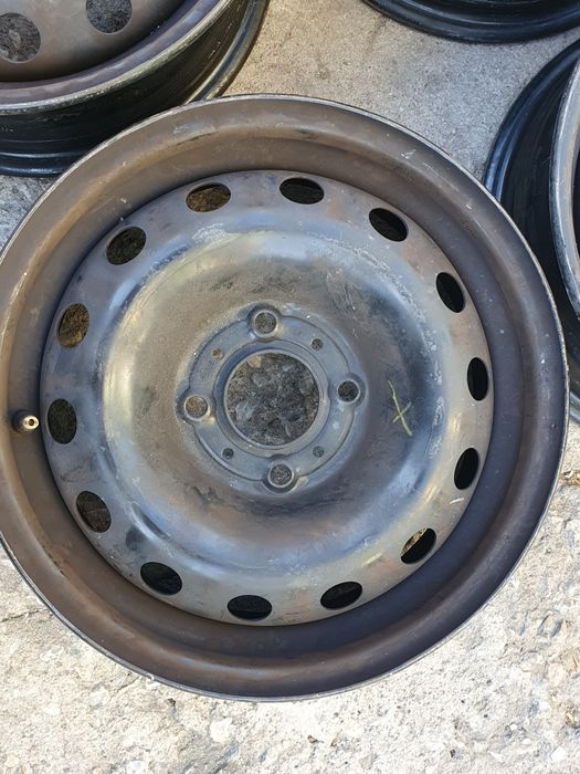 4бр стоманени джанти за Форд ка/ 2010г/ 5.5ж Х14/ ет 24/4Х 108/