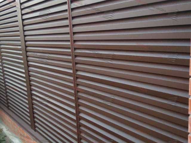 Забор жалюзи от производителя