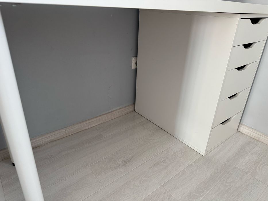 Стол рабочий ikea белый