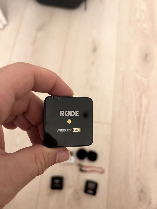 Rode Wireless GO II sistem microfoane wireless dual digital kit cu 2 transmitatoare.