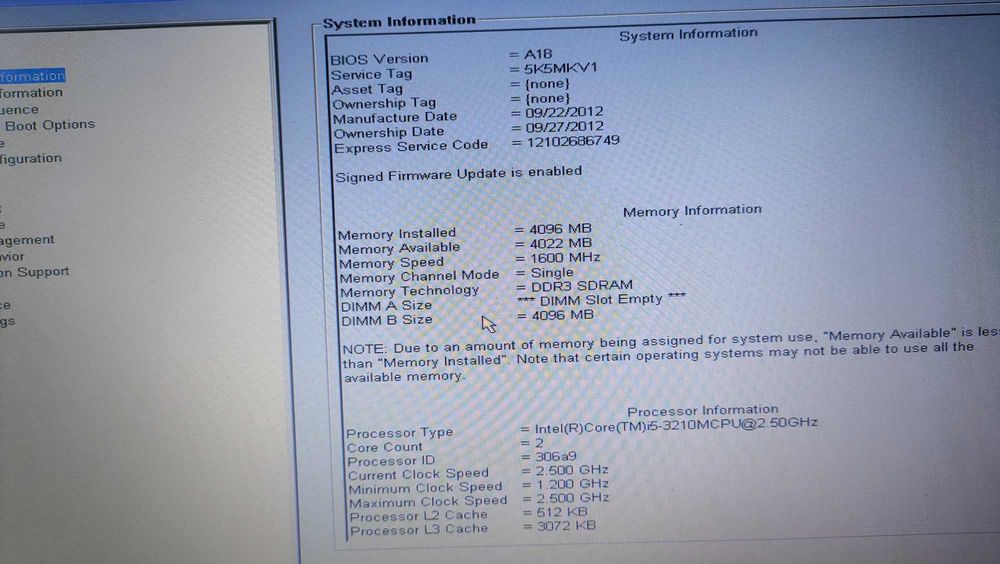 Продавам лаптоп Dell latitude e5430 5/4gb/320gb
