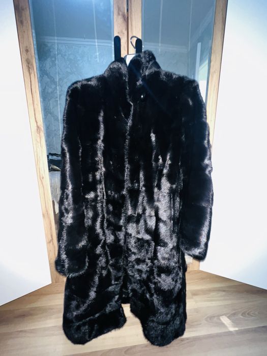Шуба норковая чер
