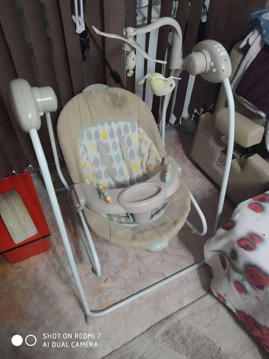 Детская музыкальная электро качеля Tango