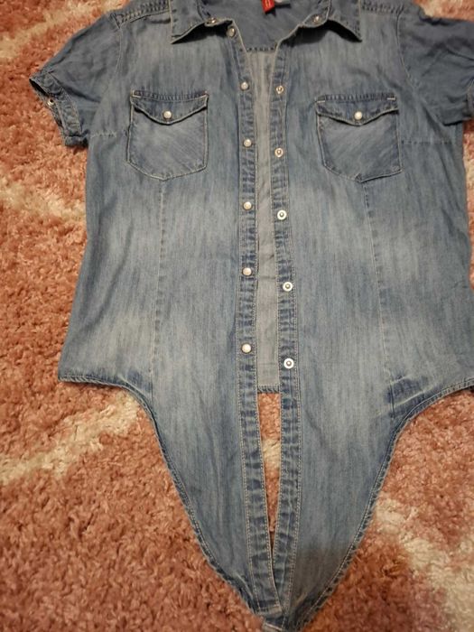 H&M Дънкова Риза/ръст 158 см