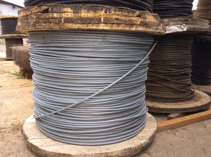 Трос сталной, Канат оцинкованный