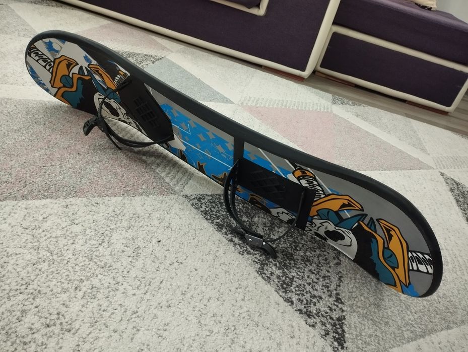 Placa snowboard Spartan plastic incepatori copii 95 cm
