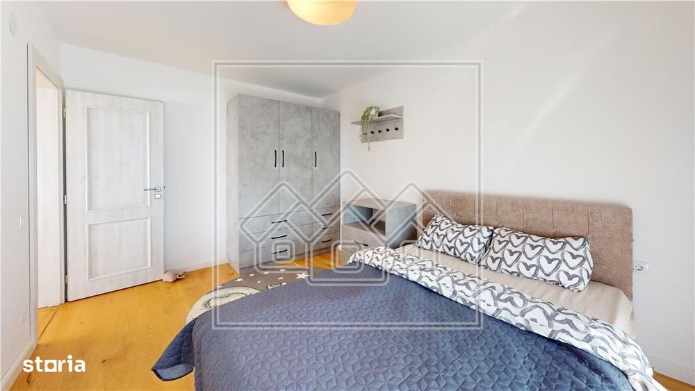 Penthouse mobilat si utilat modern cu terasa de 40 mp