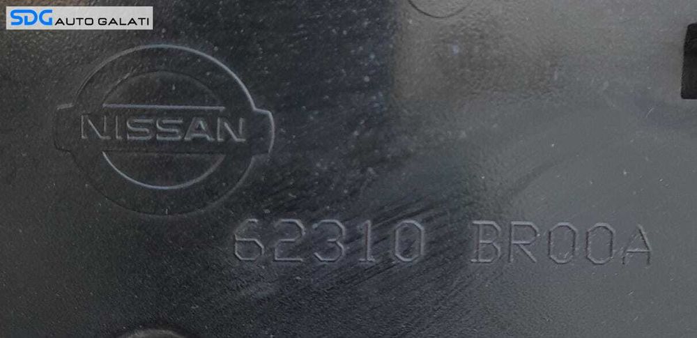 Grila Centrala cu Emblema de pe Bara Spoiler Fata Nissan Qashqai J10 FL Facelift 2010 - 2013 Cod 62310-BR00A [N1093]