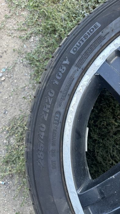 Диск с резиной W463