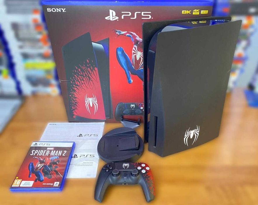 PlayStation 5 Limited Edition 'Человек-Паук 2'+Rdr 2 It Takes Two и др