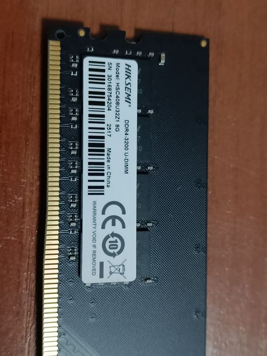 Озу ddr4 8gb для пк