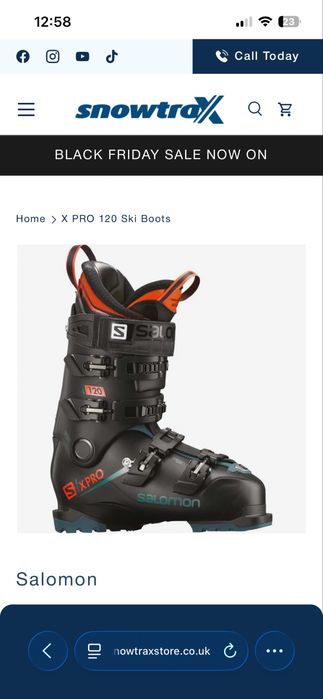 Ски обувки Salomon X PRO 120