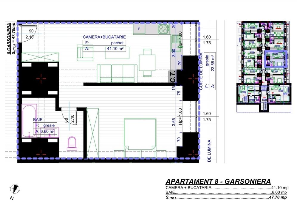 Apartament doua camere