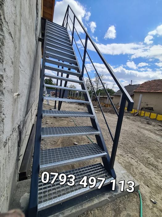 Scări metalice galvanizate la orice demisiune asiguram transport ori u