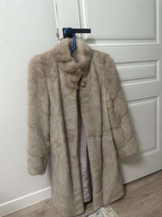 Натуральная норковая шуба