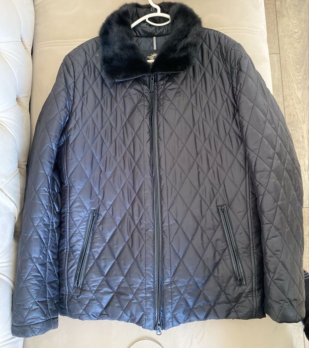 Куртка воротник норка