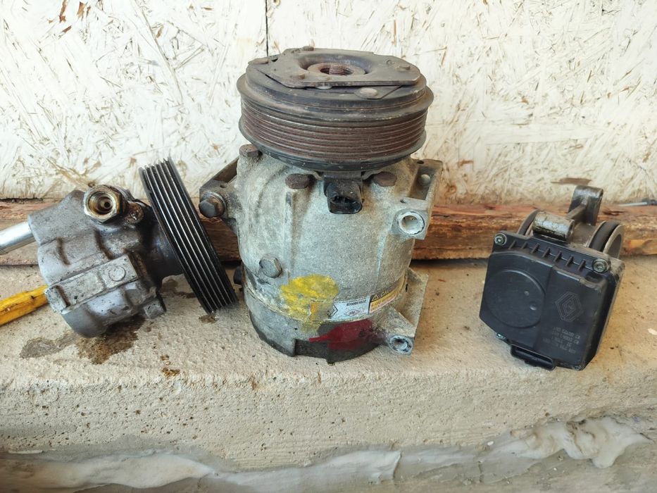 Рено лагуна  Гур Рулевой рейка  Компрессор Дроссель