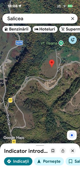 INVESTIȚIE STRATEGICĂ: 4 Hectare Compacte – Sălicea (Zona Vârful Peana), Comuna Ciurila 30€/mp