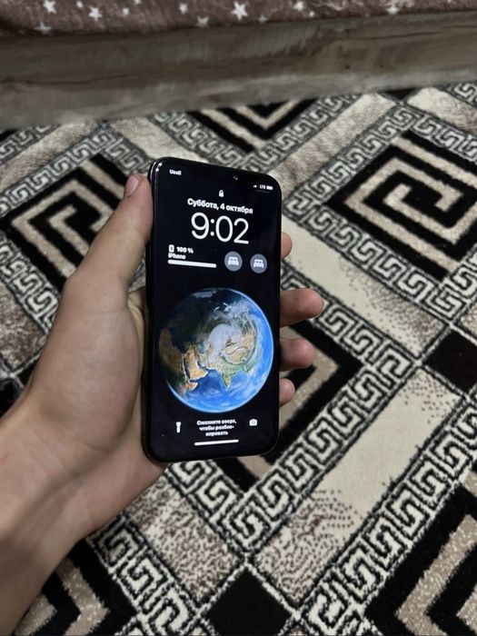 Iphone x 256 gb qora