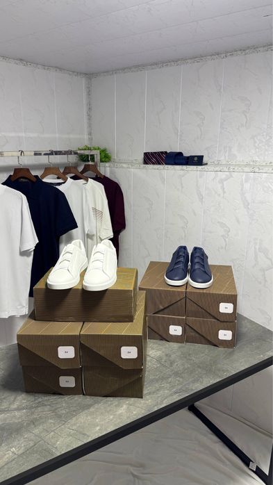 Zegna oyoq kiyim lux sifat