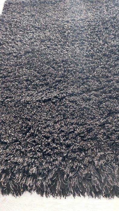 Covor Negru cu Gri 150/80 cm