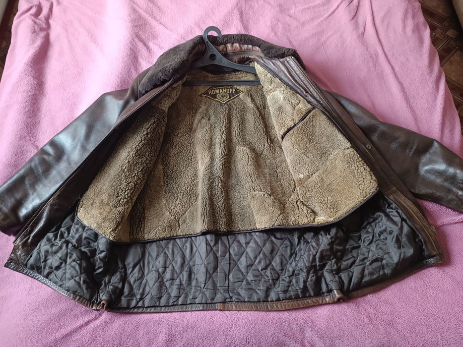 Натуральная кожаная куртка