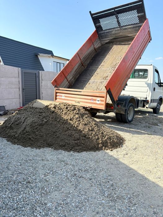 Transport Nisip, Pietris, Margaritar, Refuz de ciur