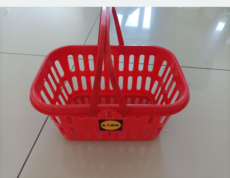 Coș de joacă pentru cumpărături Lidl pentru copiii