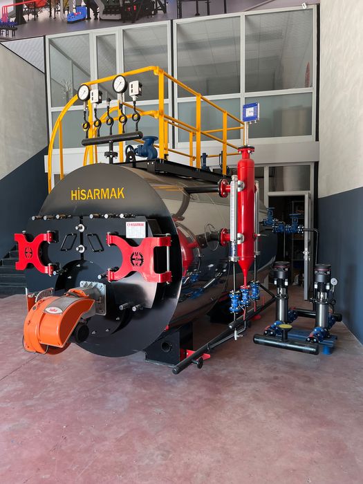 Паровой котёл для текстильной фабрики/ красильного производства