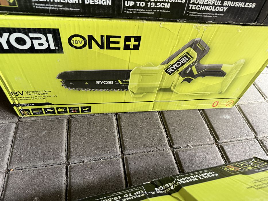 Fierastrau cu lant Ryobi RY18PS15A-0, 15 cm