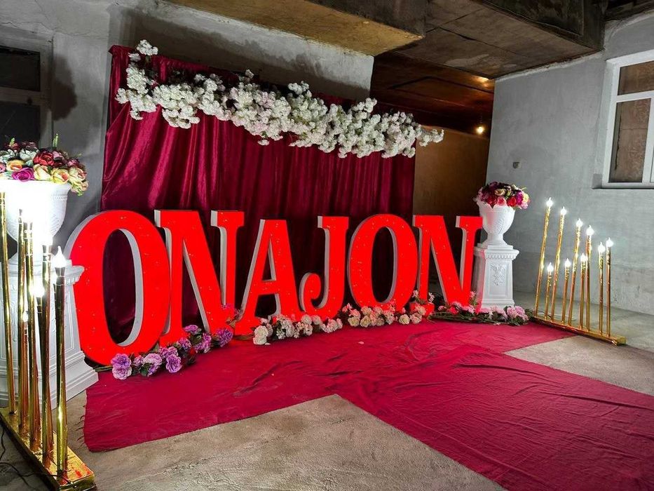 Hаружная реклама, Объемные буквы, Tashqi reklama!