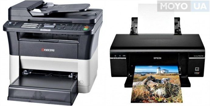 Принтеры HP, Canon