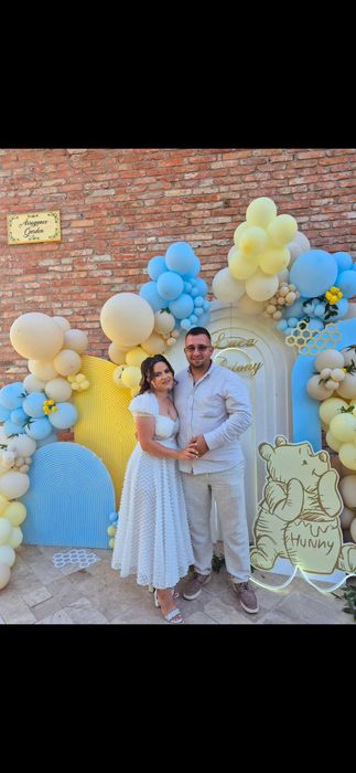 Rochie alba de cununie sau botez