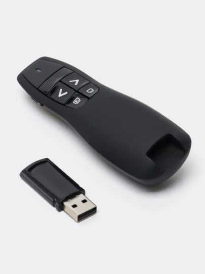 Беспроводной презентер, указка для презентаций с эргономичным дизайном