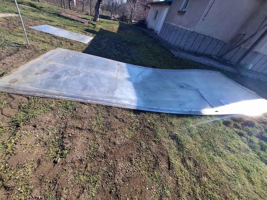 Парник / оранжерия 3×7 м поликарбонат – конструкция, разглобен, използван