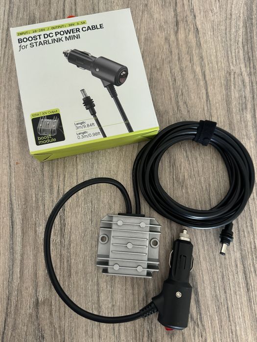 Преобразователь питания для Starlink Mini V5 (13–30V → 30V/2A)
