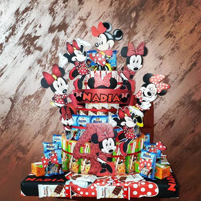 Tort din dulciuri ambalate , tort din dulciuri , tort gradinita