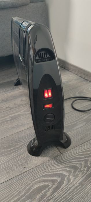 Kонвектор Елдом CFV2000 BL Подов 2000 W, с вентилатор, Черен