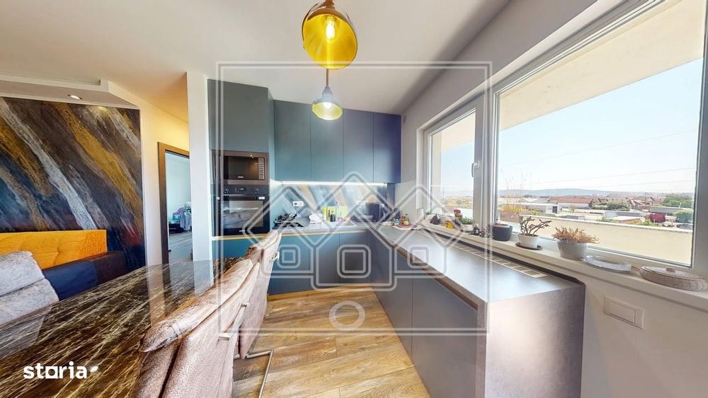 Ap cu 3 camere, 2 bai, 2 balcoane - etaj 34 - Calea Surii Mici — fotografia 3