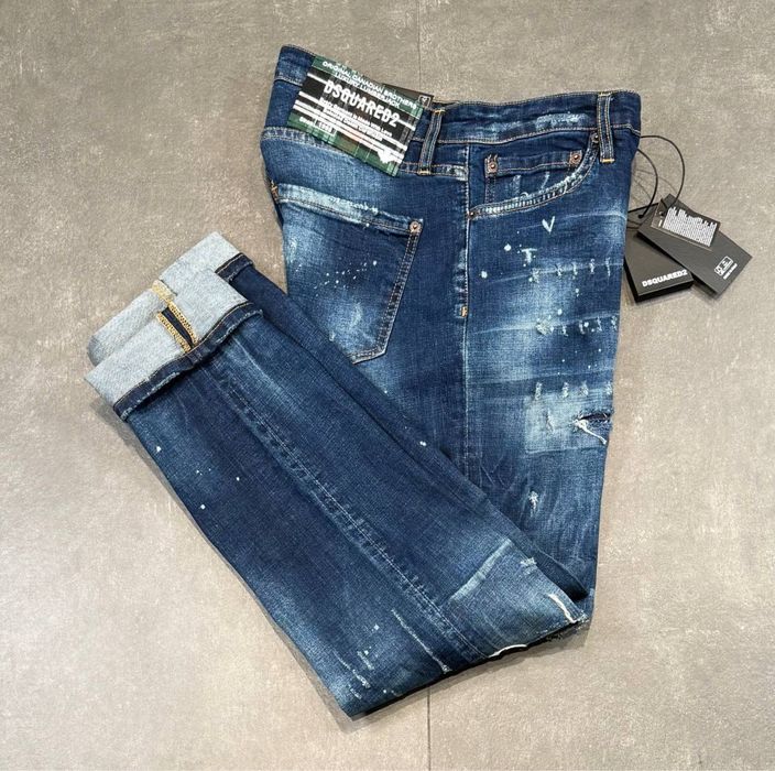 Най-високо качество мъжки дънки Dsquared2