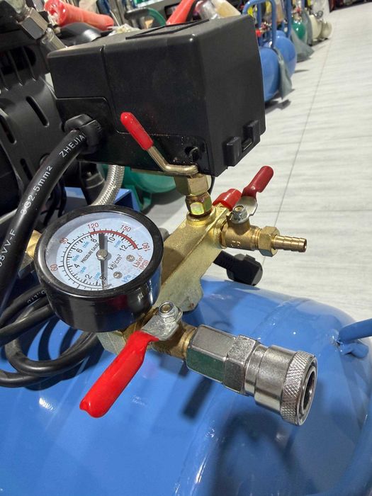 ZSW 100 litr SPIRANT bez shumniy kompressor воздушный  компрессор saab