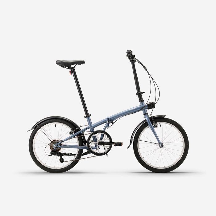 Bicicletă pliabilă Fold120 Gri - UNIC - (SecondHand) Decathlon